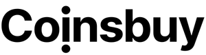 "Coinsbuy", with a dot above and below the i