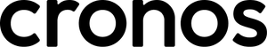 "cronos" in black lowercase