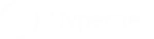 An italic H in a circle, followed by the text "Hypernet."