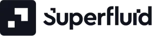 A black block shape next to the word Superfluid